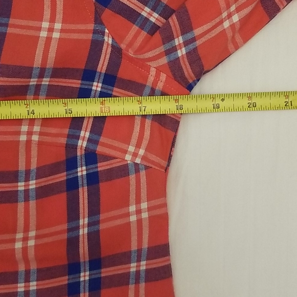 NWT Izod womens flannel shirt size S - Picture 5 of 9